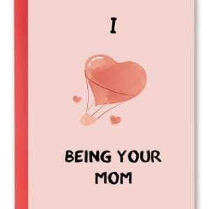YiKaLus Valentines Day Card for Daughter Son,Birthday Card for Daughter Kids,Valentines Day Gifts from Mom,Birthday Card Gifts for Her Him