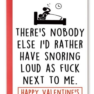 YiKaLus Funny Valentine’s Day Card with Envelope, Hilarious Valentines Day Gifts for Husband Wife, Perfect Valentines Day Gift Ideas for Him Her
